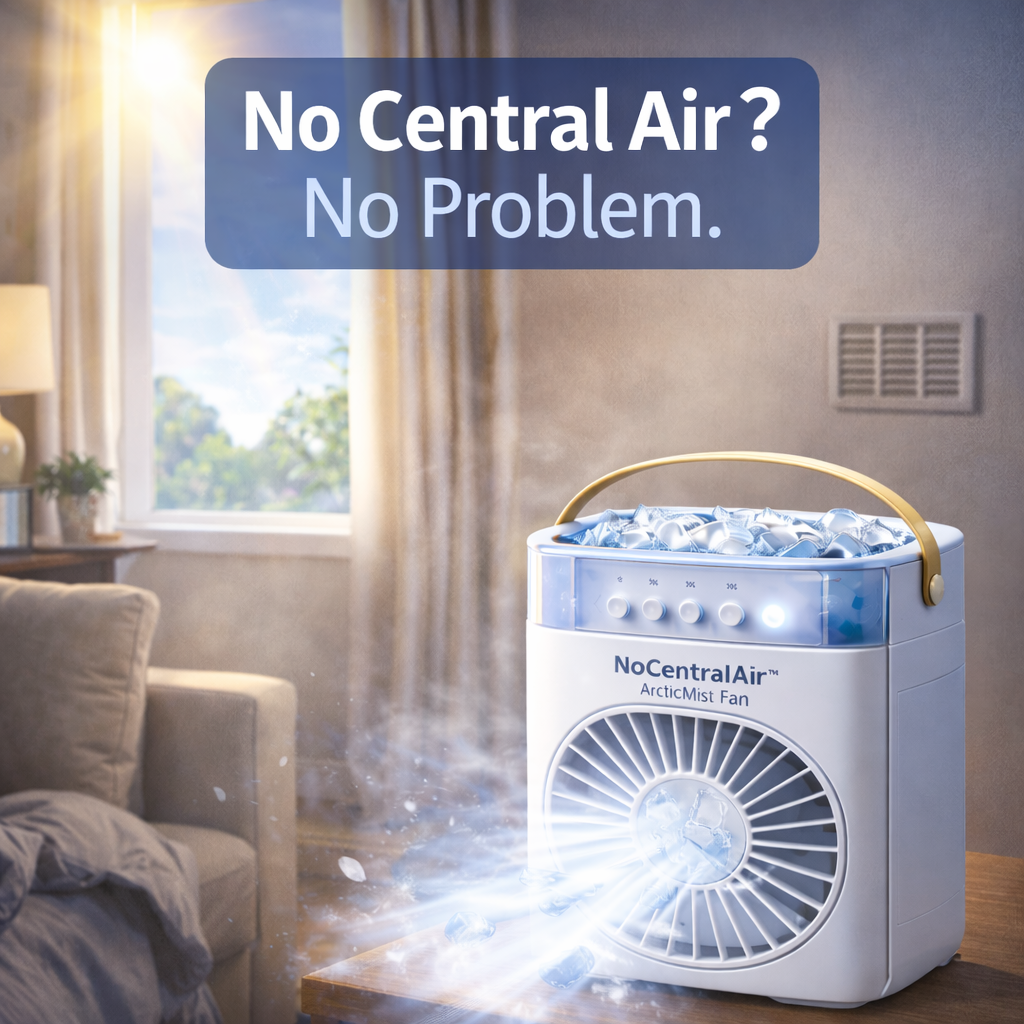 NoCentralAir™ Ice Mist Fan
