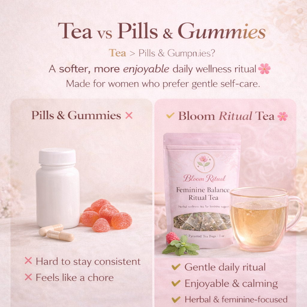 Bloom Ritual™ Feminine Balance Ritual Tea – 30 Cups Per Bag