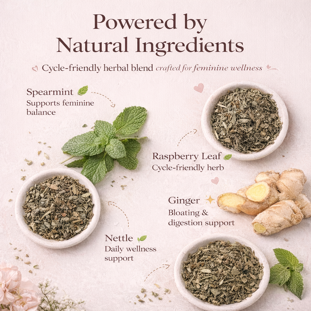 Bloom Ritual™ Feminine Balance Ritual Tea – 30 Cups Per Bag