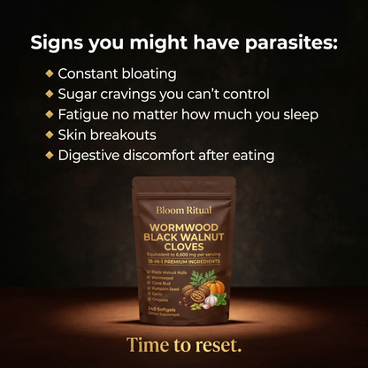 Wormwood Black Walnut Cloves Capsules