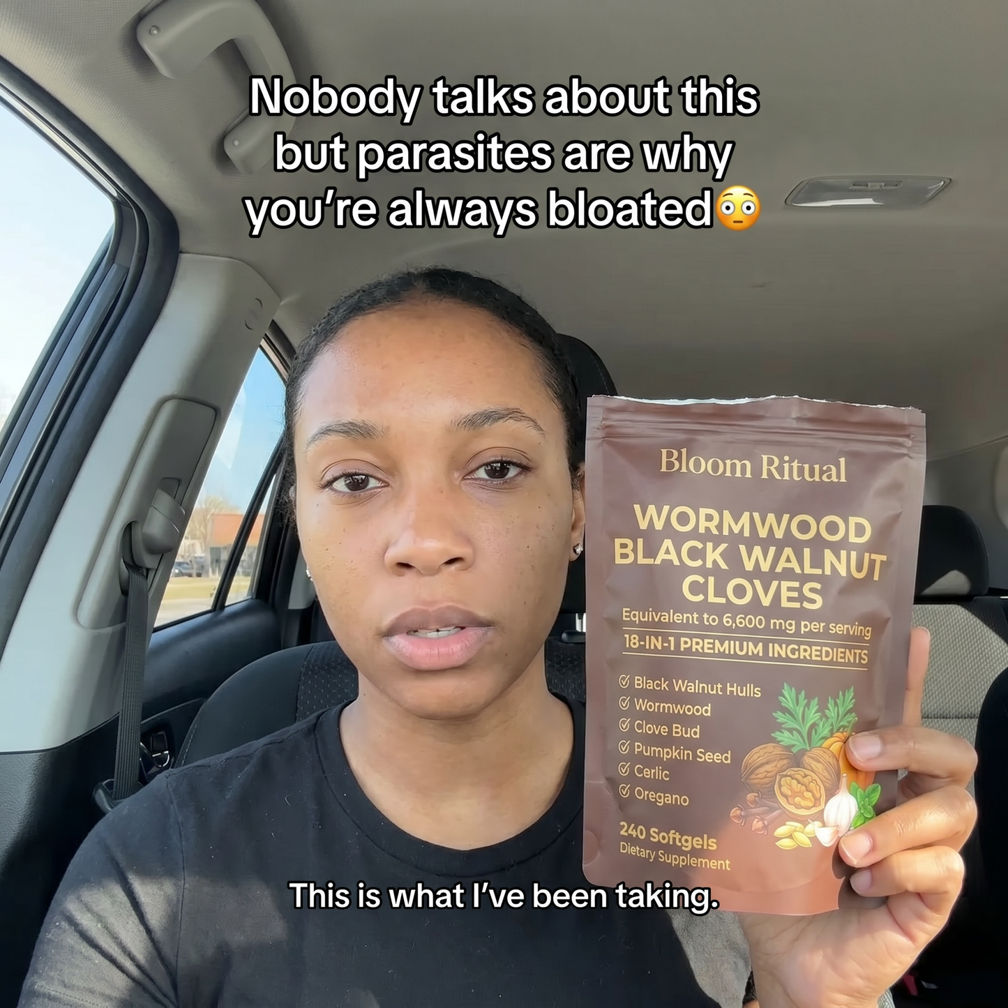 Wormwood Black Walnut Cloves Capsules